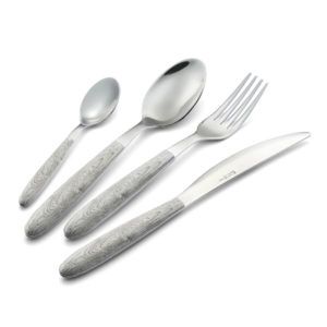 Cubiertos madera de abedul