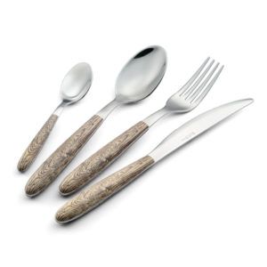 Cubiertos Larice real