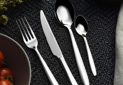 Capri una cubertería moderna y sobria